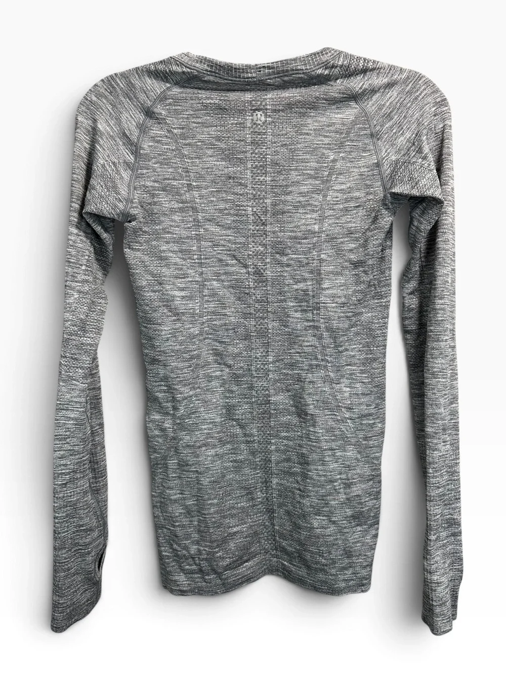 Lululemon Swiftly Tech Long Sleeve Crew Heathered Slate